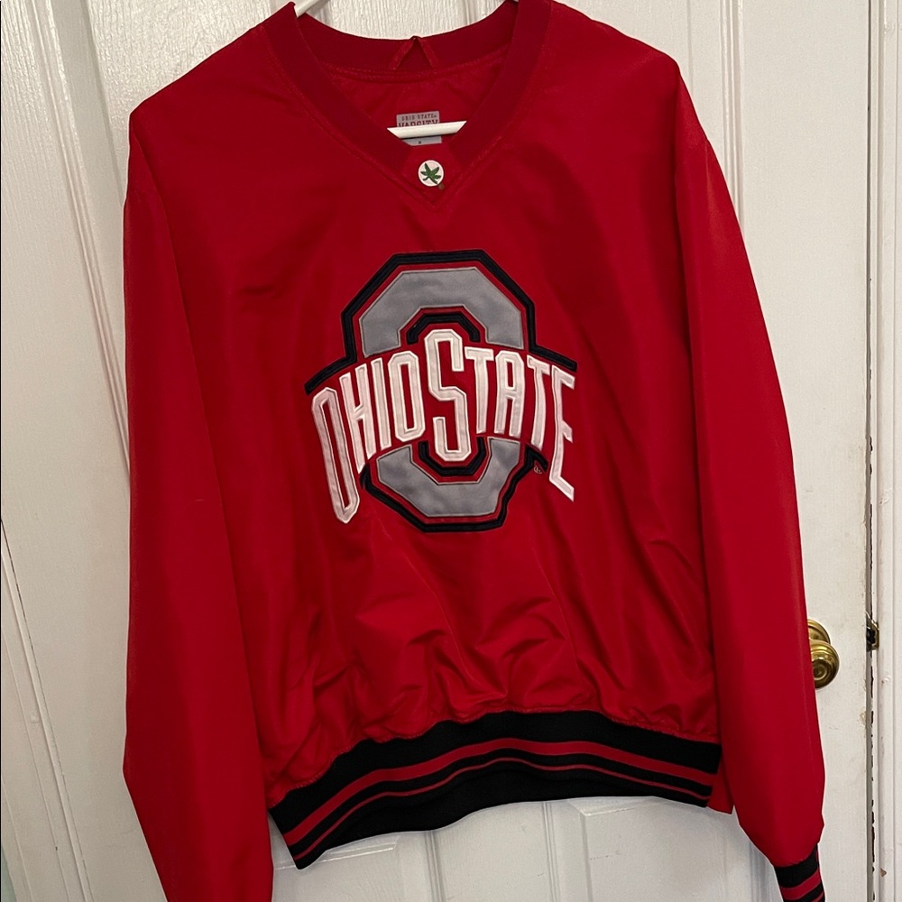 Ohio State Red Pullover Jacket